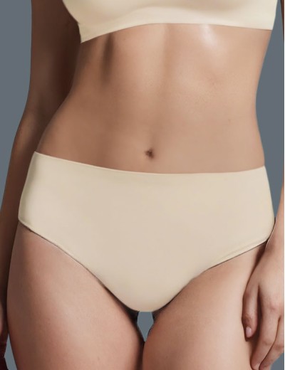 Гладкие бразилиана Lormar brasiliana midi PURE milk, Цвет: milk (молоко), Размеры: S, изображение 2