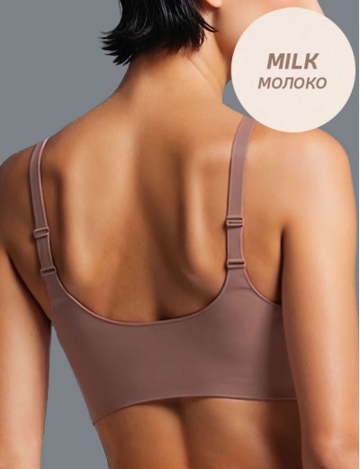 Топ с вкладышами Lormar TOUCH milk, Цвет: milk (молоко), Размеры: S, изображение 2