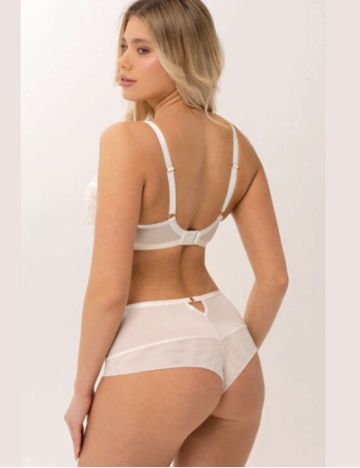 Трусы бразилиана Subtille BLANCA MILK brazilian panties, Цвет: молочный, Размеры: S, изображение 4