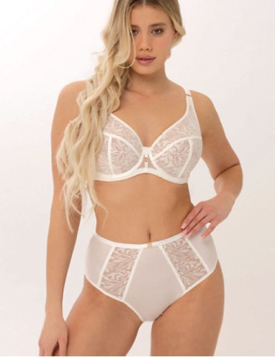 Трусы высокие Subtille BLANCA MILK high-waist, Цвет: молочный, Размеры: M, изображение 3