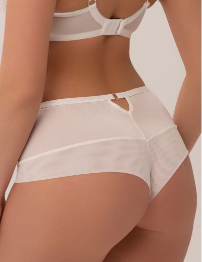Трусы бразилиана Subtille BLANCA MILK brazilian panties, Цвет: молочный, Размеры: S, изображение 2