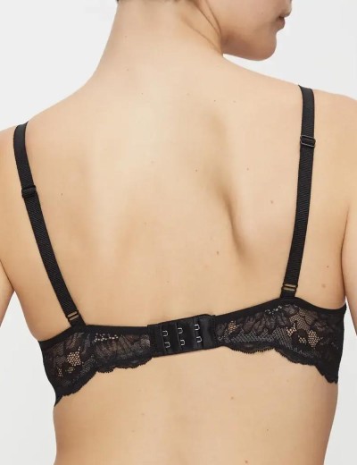 Бюстгальтер балконет Triumph AMOURETTE CHARM WHP02 чёрный, Цвет: чёрный, Размеры: 70D, изображение 2