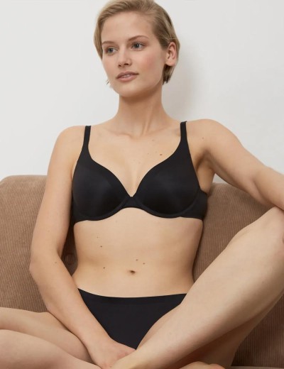 Бюстгальтер с формованными чашками Triumph BODY MAKE-UP SOFT TOUCH WHP чёрный, Цвет: чёрный, Размеры: 70A, изображение 4