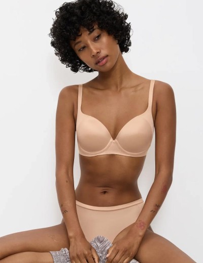 Гладкий бюстгальтер Triumph BODY MAKE-UP SOFT TOUCH WP EX бежевый, Цвет: бежевый, Размеры: 70B, изображение 4