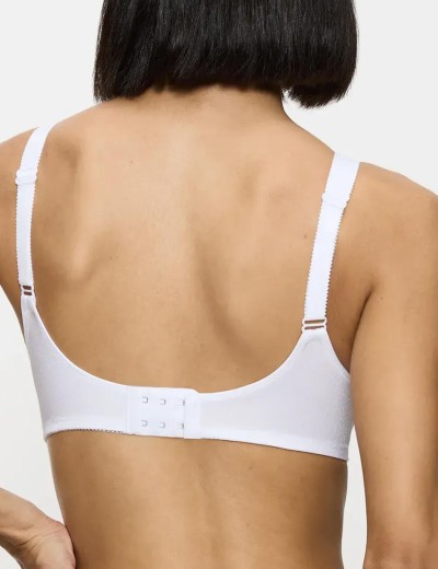 Бюстгальтер без косточек Triumph DOREEN + COTTON 01 N белый, Цвет: белый, Размеры: 100B, изображение 2