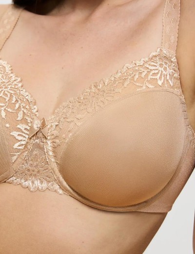 Мягкий бюстгальтер Triumph LADYFORM SOFT W X телесный, Цвет: телесный, Размеры: 75C, изображение 3