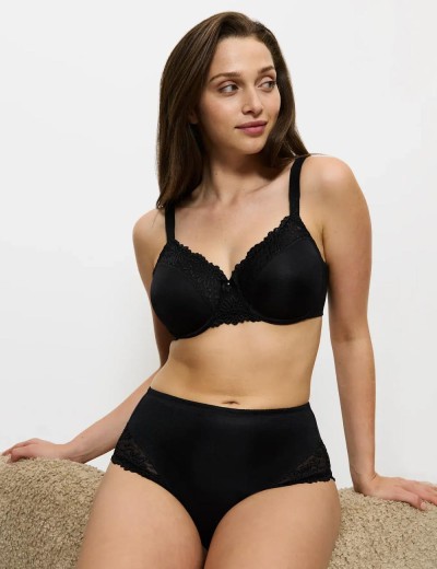 Трусы слипы Triumph LADYFORM SOFT maxi чёрный, Цвет: чёрный, Размеры: S, изображение 4