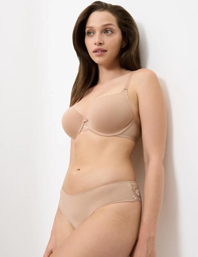 Бюстгальтер с формованными чашками Triumph LOVELY MICRO WHPM телесный, Цвет: телесный, Размеры: 70B, изображение 4