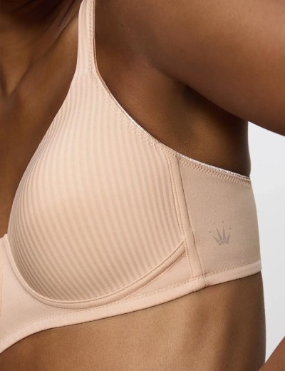 Бюстгальтер с мягкой чашкой Triumph MODERN SOFT+COTTON N бежевый, Цвет: бежевый, Размеры: 100B, изображение 3