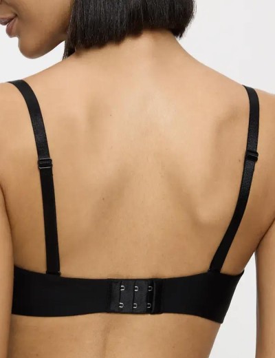 Гладкий бюстгальтер бандо Triumph PURE MICRO WDP чёрный, Цвет: чёрный, Размеры: 70B, изображение 2