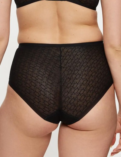 Высокие слипы Triumph SIGNATURE SHEER maxi EX чёрный, Цвет: чёрный, Размеры: XS, изображение 2