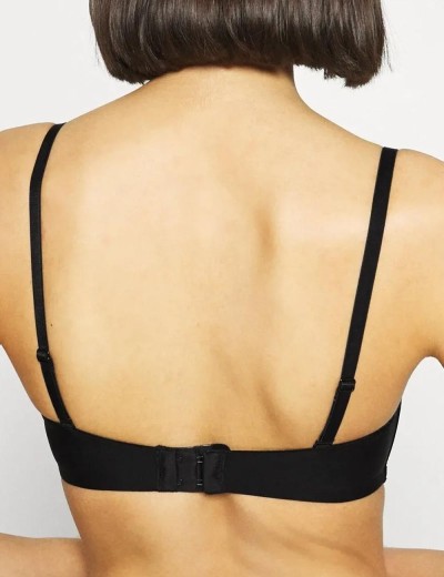 Гладкий бандо с вкладышами пуш-ап Triumph STEPY SOFT 01 WDP чёрный, Цвет: чёрный, Размеры: 70B, изображение 3