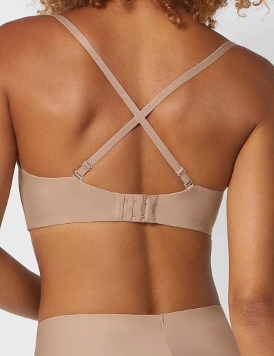 Гладкий бандо с вкладышами пуш-ап Triumph STEPY SOFT 01 WDP телесный, Цвет: телесный, Размеры: 70B, изображение 6
