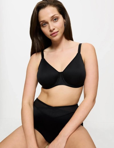 Бюстгальтер мягкий Triumph URBAN MINIMIZER WX чёрный, Цвет: чёрный, Размеры: 75C, изображение 4