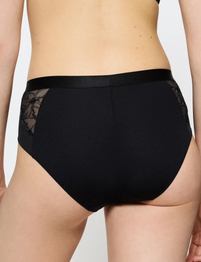 Трусы макси Triumph WILD AZALEA FLORALE maxi чёрный, Цвет: чёрный, Размеры: S, изображение 2