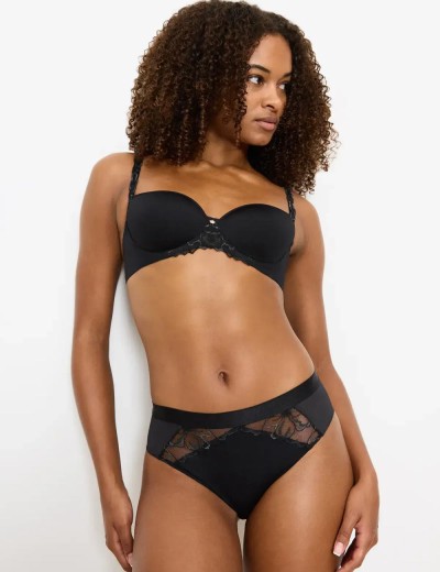 Трусы слипы Triumph WILD AZALEA FLORALE tai чёрный, Цвет: чёрный, Размеры: XS, изображение 4