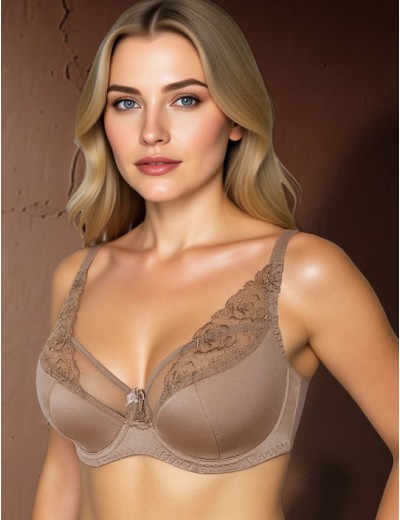 Бюстгальтер полупоролон Albina L АНАБЕЛЬ 6050 фраппе, Цвет: фраппе, Размеры: 85D, изображение 4