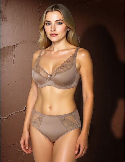 Трусы слипы Albina L АНАБЕЛЬ 213 фраппе, Цвет: фраппе, Размеры: M, изображение 3