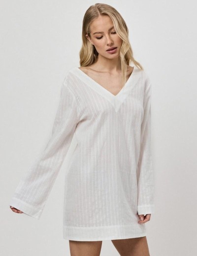 Короткое платье Aruelle ELARA, Цвет: слоновая кость, Размеры: XS, изображение 3