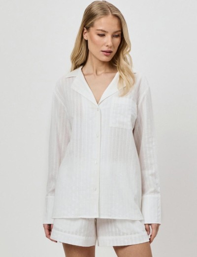 Комплект женский с шортами Aruelle ELARA SET, Цвет: слоновая кость, Размеры: XS, изображение 3