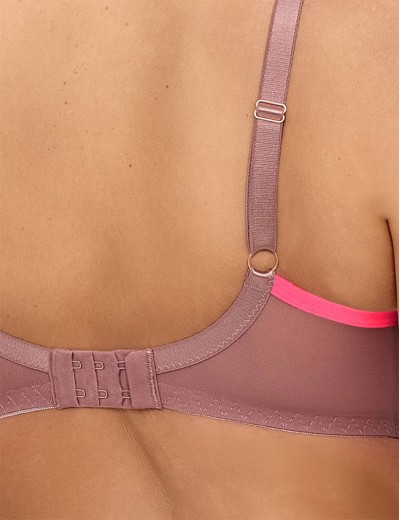 Бюстгальтер полумягкий Ava MUSE 2217 PU mocha rose, Цвет: античная роза, Размеры: 75E, изображение 2