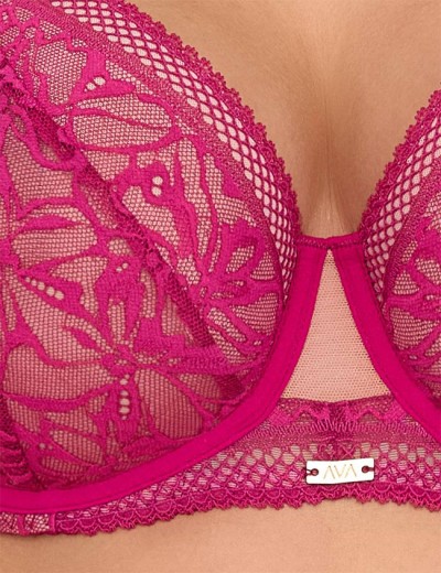 Бюстгальтер мягкий Ava MISS MISS 2220 M fuchsia, Цвет: фуксия, Размеры: 70F, изображение 3