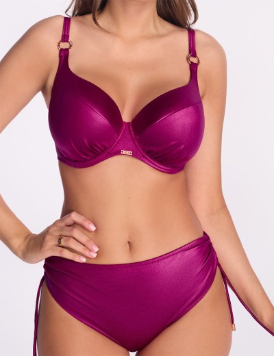 Плавки с боковой кулиской Ava MAGENTA SF248/2, Цвет: фуксия, Размеры: M, изображение 3