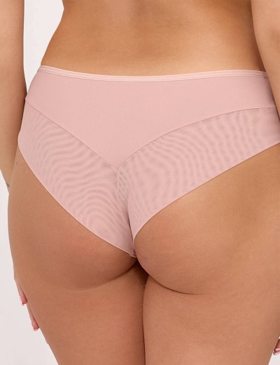 Трусы бразилиана Ava MISTRAL 2224 brazilian velvet blush, Цвет: пудра, Размеры: L, изображение 2