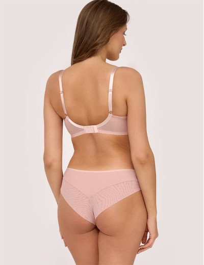 Трусы бразилиана Ava MISTRAL 2224 brazilian velvet blush, Цвет: пудра, Размеры: L, изображение 4
