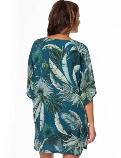 Свободная пляжная туника Jantzen JZ26108C, Цвет: мульти, Размеры: L, изображение 3