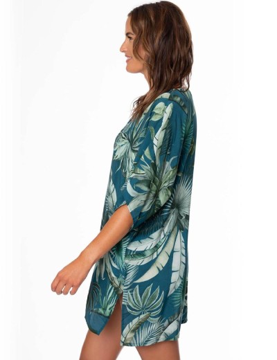 Свободная пляжная туника Jantzen JZ26108C, Цвет: мульти, Размеры: L, изображение 4