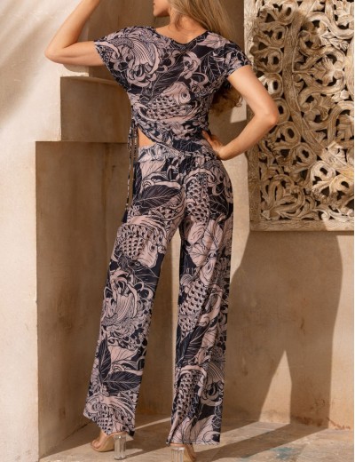 Комплект из пляжной сетки Mia-Amore VIRGINY 2285, Цвет: бежевый, Размеры: 2XL, изображение 2