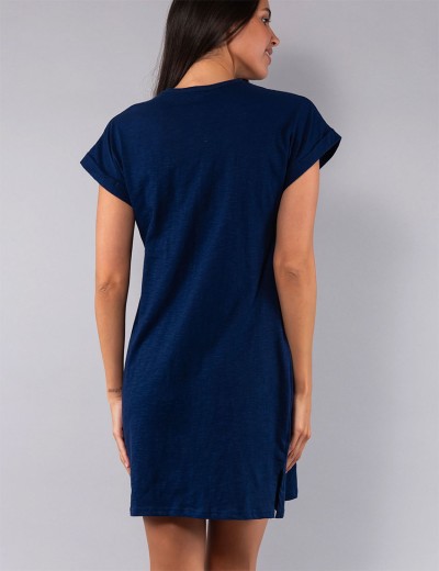 Сорочка из хлопка Sielei CITY CI28 blu, Цвет: blu (синий), Размеры: 2XL, изображение 2