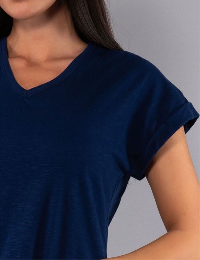 Сорочка из хлопка Sielei CITY CI28 blu, Цвет: blu (синий), Размеры: 2XL, изображение 3