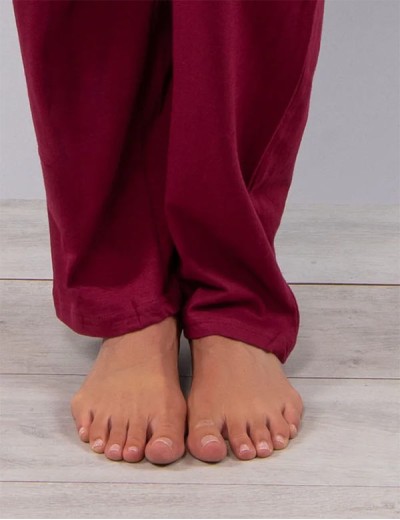 Пижама из хлопка Sielei CITY CI16 blu/ciliegia, Цвет: blu/ciliegia (синий/бордо), Размеры: 2XL, изображение 5