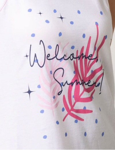 Короткая сорочка из хлопка Sielei FASHION SUMMER SU42 milk, Цвет: milk (молоко), Размеры: M, изображение 4