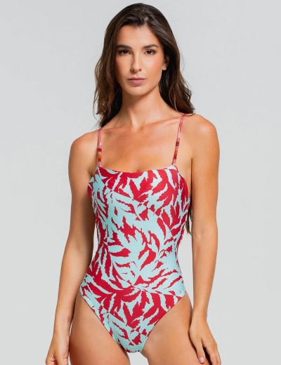 Слитный двусторонний купальник Cosita Linda CLM26049 RAINFOREST RADIANCE, Цвет: мульти, Размеры: M, изображение 2