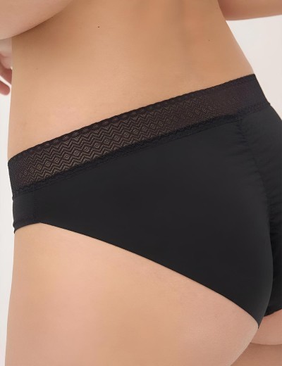 Бесшовные слип-мини Ysabel Mora 19494 ESSENTIALS чёрный, Цвет: чёрный, Размеры: UN, изображение 2