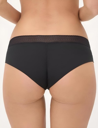 Бесшовные трусы-шортики Ysabel Mora 19540 ESSENTIALS чёрный, Цвет: чёрный, Размеры: UN, изображение 2