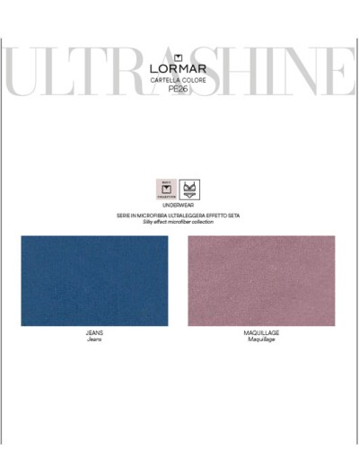 Комплект Lormar ULTRASHINE балконет+слипы Shi53909 jeans, Цвет: jeans (джинс), Размеры: 70D, изображение 5