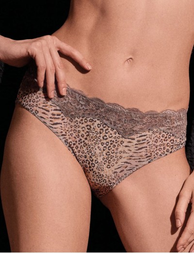 Комплект Lormar WILD балконет+слипы Wil54364 animalier, Цвет: animalier (анимал-принт), Размеры: 70B, изображение 5