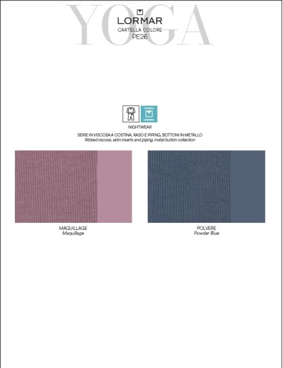 Пижама с шортами Lormar YOGA 654118CO maquillage, Цвет: maquillage (пудрово-розовый), Размеры: L, изображение 3