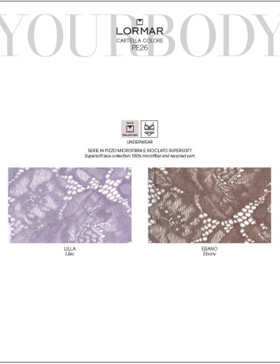 Комплект Lormar YOURBODY мягкая+бразилиана You52314 ВЛ26 lilla, Цвет: lilla (фиолетовый), Размеры: 85B, изображение 7