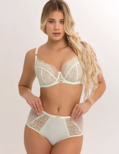 Бюстгальтер мягкий Subtille ESMERALDA MINT soft, Цвет: мята, Размеры: 100C, изображение 4