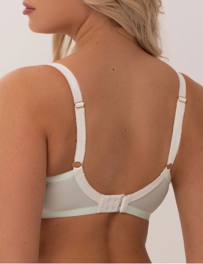 Кружевной мягкий балконет Subtille ESMERALDA MINT soft balconette, Цвет: мята, Размеры: 65D, изображение 2