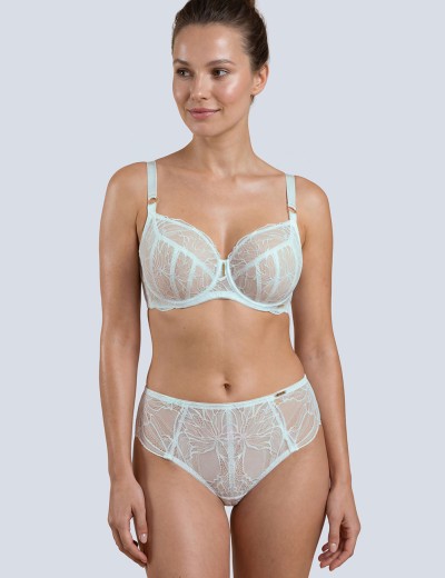 Трусы кружевные Alles SOFT BLUR Figi mint, Цвет: светло-голубой, Размеры: S, изображение 5