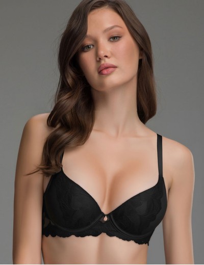Бюстгальтер формованный Mioocchi ЛОТТИ 8347 nero, Цвет: nero (черный), Размеры: 70B, изображение 3