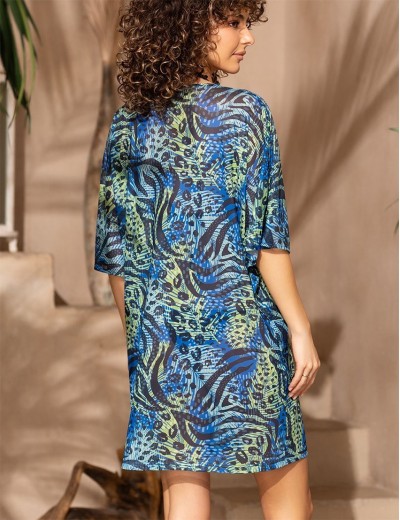 Короткая туника Mia-Amore RUMBA 2370, Цвет: мультицвет, Размеры: 2XL/3XL, изображение 2