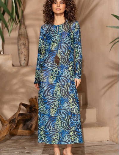 Длинная туника Mia-Amore RUMBA 2373, Цвет: мультицвет, Размеры: 2XL, изображение 3