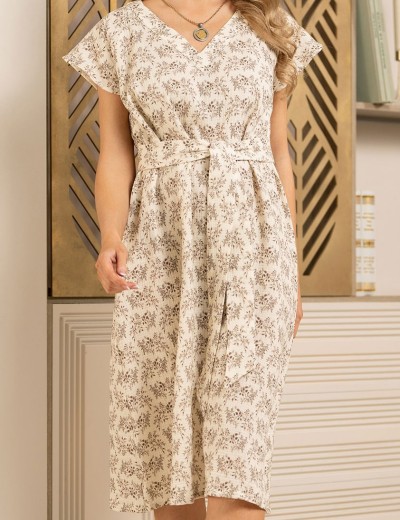 Длинное платье-туника Mia-Amore VIVIANA 5645, Цвет: мультицвет, Размеры: 2XL, изображение 4